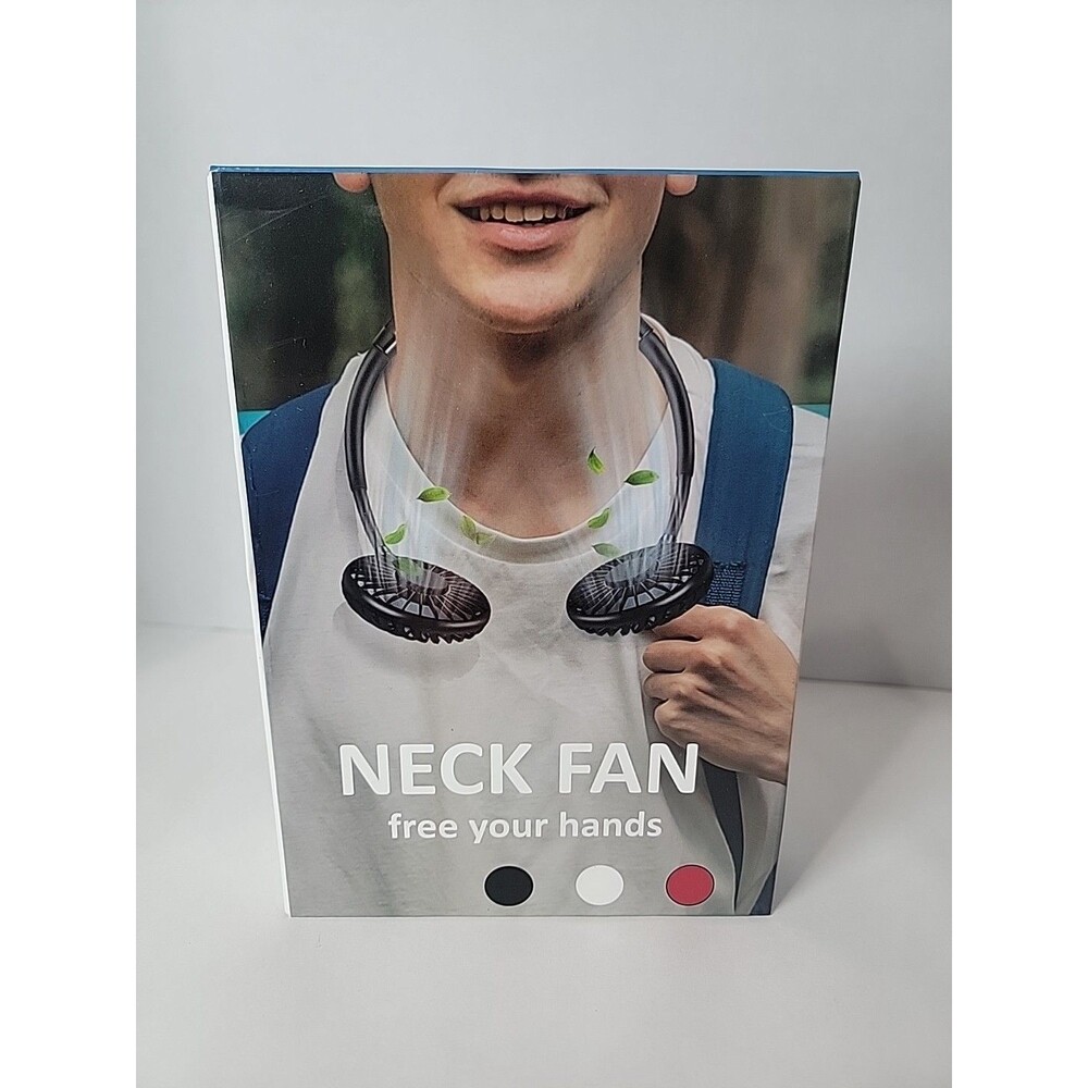 Yaltoon Neck Fan Black